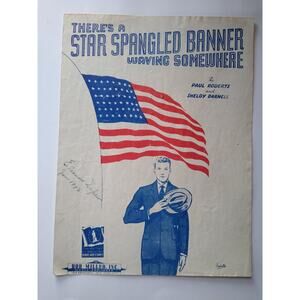 There's A Star Spangled Banner Waving Somewhere Sheet Music Paul Roberts